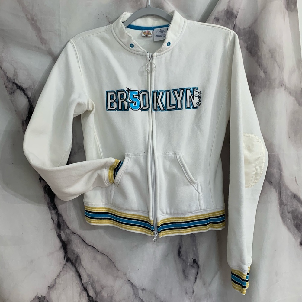 Triple 5 Soul 555 Vintage Brooklyn Zip Sweatshirt​